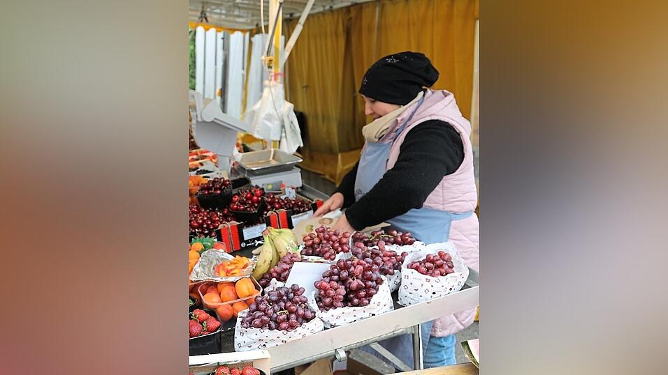Adlberger Markt in Taufkirchen. Adlberger Markt in Taufkirchen.