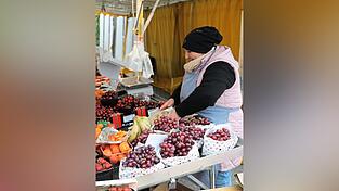 Adlberger Markt in Taufkirchen. Adlberger Markt in Taufkirchen.