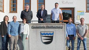 Das neue Gremium im Glei&szlig;enberger Rathaus, allerdings ohne Matthias Fischer.