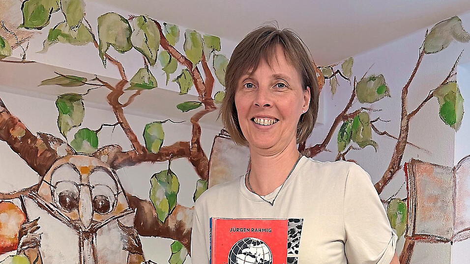 Büchereileiterin Silvia Müller hat mit dem Sachbuch von Jürgen Rahmig ein überaus aktuelles Thema aufgegriffen.
