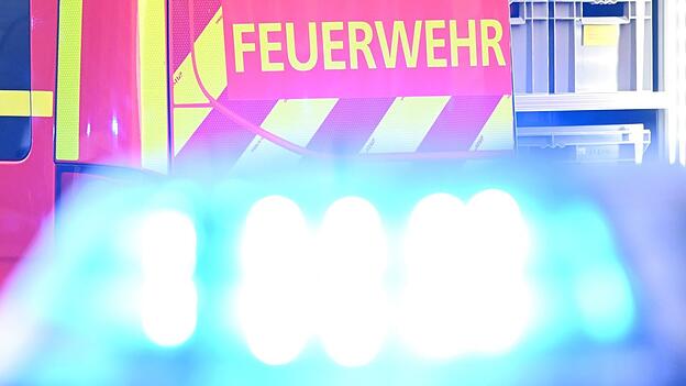 Die Feuerwehr musste löschen. Die Feuerwehr musste löschen.