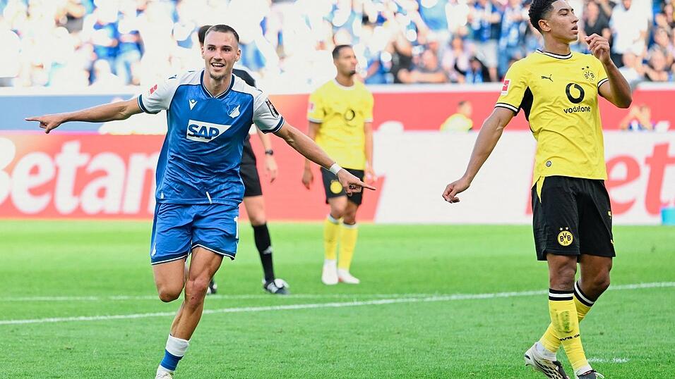 Nach Lemperles Tor sah Hoffenheim wie der sichere Sieger aus.