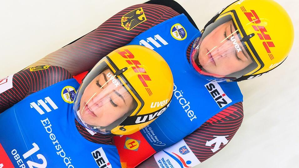 Elisa-Marie Storch und Pauline Patz fahren mit Platz zwei ihre beste Weltcup-Platzierung ein. Elisa-Marie Storch und Pauline Patz fahren mit Platz zwei ihre beste Weltcup-Platzierung ein.