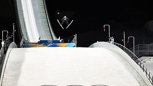 Skispringer Philipp Raimund &uuml;berragte mit dem Olympiasieg.