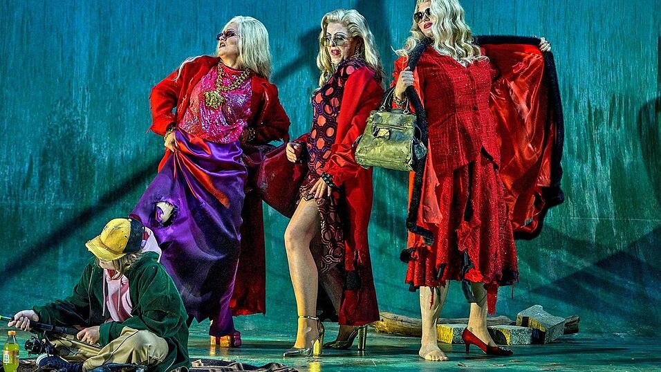 Eine Szene aus der Oper «Götterdämmerung».