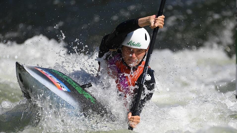 Emily Apel holte bei der Kanuslalom-EM Bronze im Kajak. (Archivbild) Emily Apel holte bei der Kanuslalom-EM Bronze im Kajak. (Archivbild)