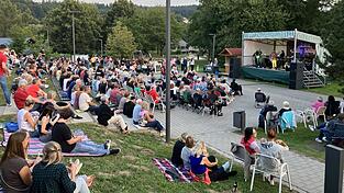 Ein gut besuchtes Konzert der Band &bdquo;Silly S&auml;lly&ldquo; im vergangenen Jahr