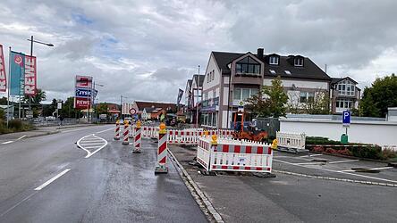 Mitte nächster Woche sind die Bauarbeiten auch in der Werner-von-Siemens-Straße abgeschlossen.