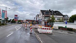 Mitte nächster Woche sind die Bauarbeiten auch in der Werner-von-Siemens-Straße abgeschlossen.