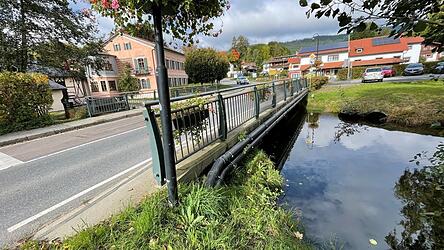 Es steht eine Sanierung der Brücke über den Triebwerkskanal in der Arberstraße in Höhe der Vorschaltampel an.