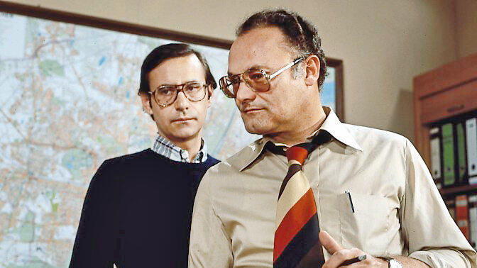 Wilfried Klaus (rechts) spielte ab 1978 den ersten Soko-Chef, sein Kollege war Werner Kreindl. Der übernahm die Chefrolle von 1982 bis 2008. Wilfried Klaus (rechts) spielte ab 1978 den ersten Soko-Chef, sein Kollege war Werner Kreindl. Der übernahm die Chefrolle von 1982 bis 2008.