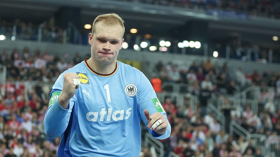 David Sp&auml;th spielt im Test gegen Kroatien stark.