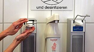 H&auml;ndewaschen ist das A und O.