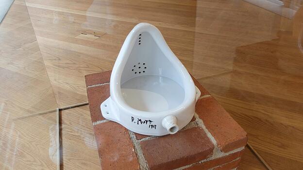 Blick ins Klo: &bdquo;Fountain&ldquo; von Marcel Duchamp.