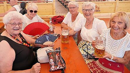 Der Seniorenclub St. Maria war beim Seniorennachmittag vertreten.