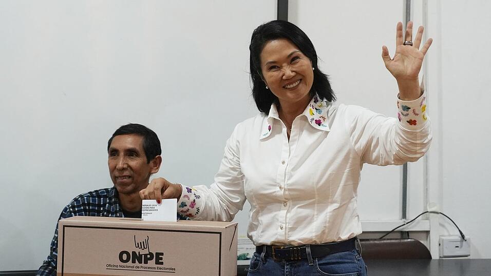 Keiko Fujimori bewarb sich bereits zum vierten Mal um das Präsidentenamt. Keiko Fujimori bewarb sich bereits zum vierten Mal um das Präsidentenamt.