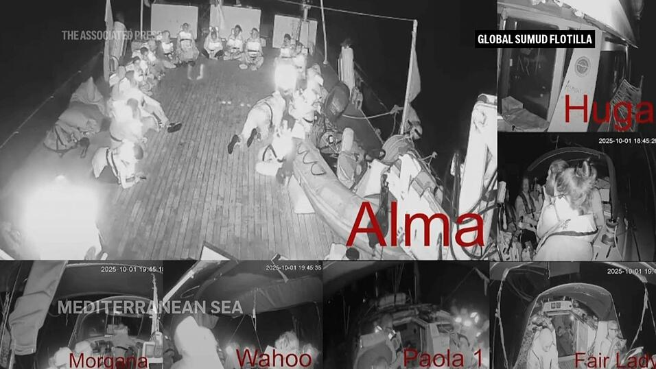 Israels Kriegsmarine hat Teile der Gaza-Flottille gestoppt, bevor sie mit ihren Hilfsgütern den umkämpften Gazastreifen erreichen konnte.