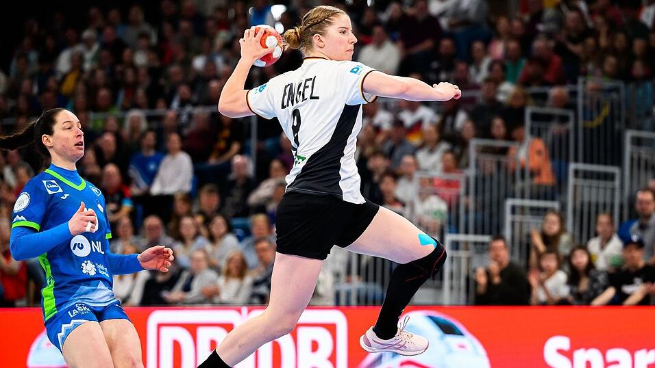 War eine sichere Vollstreckerin aus dem R&uuml;ckraum: Nina Engel.