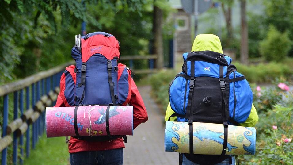 Wichtig für die Tour ist ein gut sitzender Rucksack.