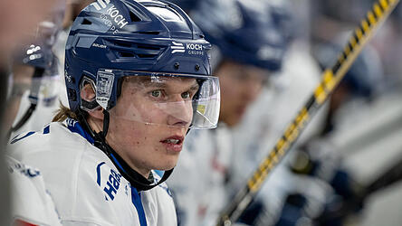 Elis Hede erzielte den Overtime-Siegtreffer am Donnerstagabend gegen die Eisb&auml;ren Berlin.