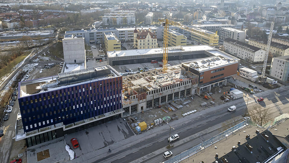 In Regensburg entsteht die gr&ouml;&szlig;te Feuerwache in Bayern.
