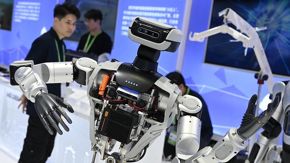Roboter aus dem Ausland, wie dieses in China vorgef&uuml;hrte Modell, sind in den USA k&uuml;nftig unerw&uuml;nscht. (Archivbild)