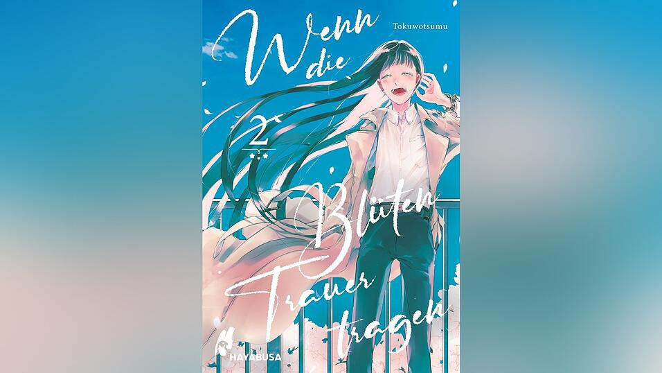 Bisher sind zwei Bände des Mangas „Wenn die Blüten Trauer tragen“ von Tokuwotsumu auf Deutsch im Carlsen-Verlag erschienen. Bisher sind zwei Bände des Mangas „Wenn die Blüten Trauer tragen“ von Tokuwotsumu auf Deutsch im Carlsen-Verlag erschienen.