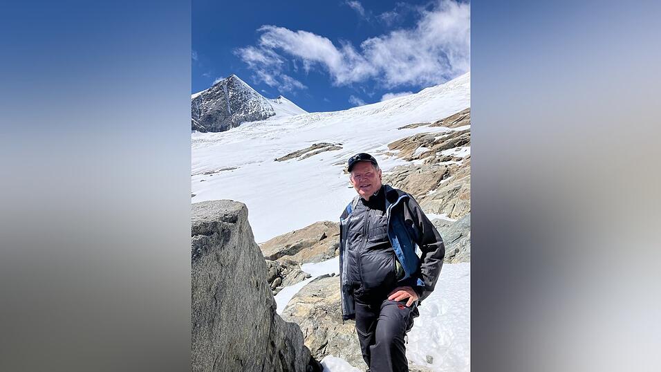DAV-Vizepräsident Wolfgang Arnoldt warnt vor dem weiteren Abschmelzen der Gletscher.