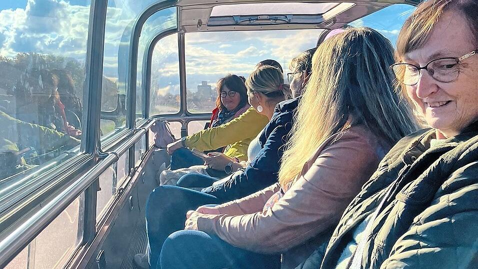 Im Oldtimer-Bus fährt man auch nicht jeden Tag mit.