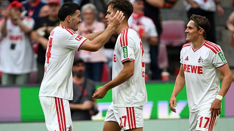 Der 1. FC Köln hatte zum Saisonstart viel Grund zum Jubel. Der 1. FC Köln hatte zum Saisonstart viel Grund zum Jubel.