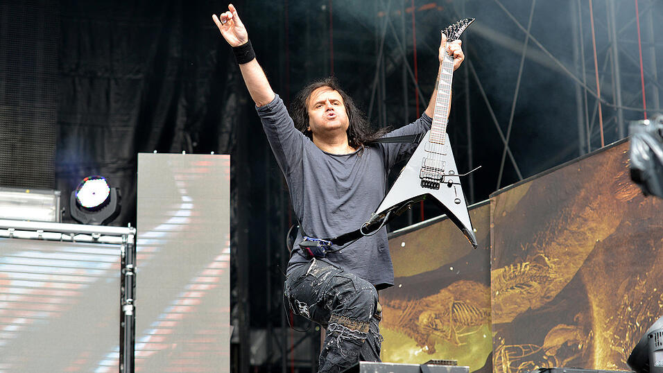 Impressionen vom dritten Tag des 'Rockavaria'-Festivals in M&uuml;nchen. (Fotos: Jens Niering)