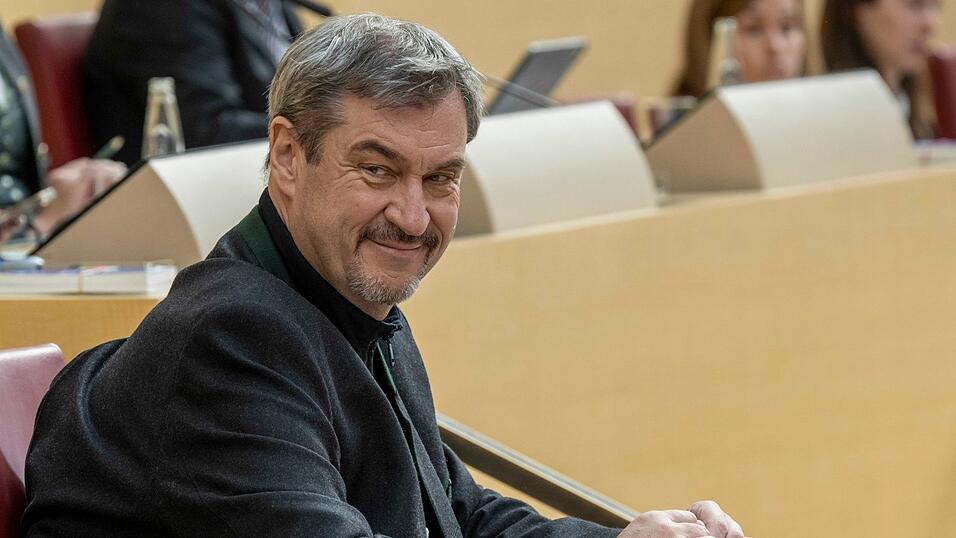 Markus Söder nutzt die Landtagssitzung für eine Regierungserklärung. (Archivbild)