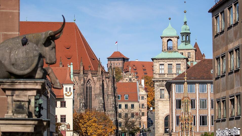 Nürnberg landet beim Glücksatlas auf den hinteren Plätzen. (Archivbild) Nürnberg landet beim Glücksatlas auf den hinteren Plätzen. (Archivbild)
