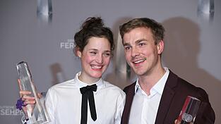 Beste Schauspieler: Vicky Krieps spielte in 'Das Boot', Albrecht Schuch in 'Gladbeck'. Beste Schauspieler: Vicky Krieps spielte in 'Das Boot', Albrecht Schuch in 'Gladbeck'.