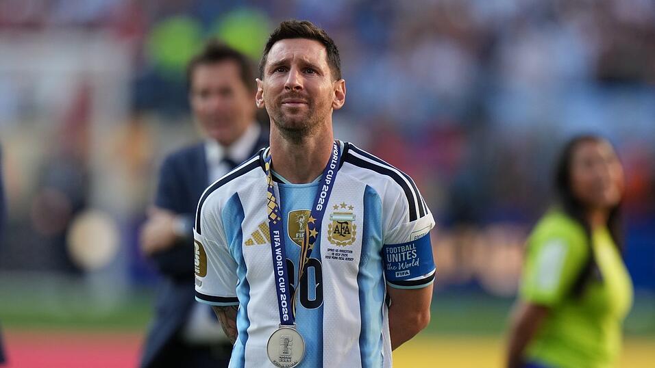 Messi vergoss nach dem verlorenen Finale Tr&auml;nen. (Archivbild)