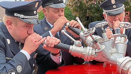 Zufall oder nicht? Die H&auml;hne am Verteiler sind nicht gleich offen gewesen.