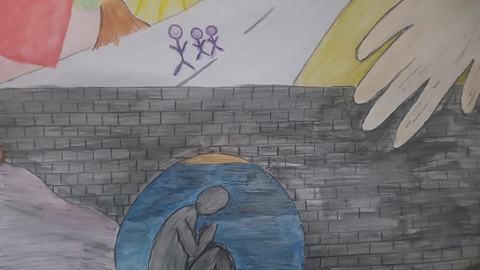 Ein Versuch, das Unsichtbare sichtbar zu machen: Emma verarbeitet ihre Vergangenheit in Bildern. Ein Versuch, das Unsichtbare sichtbar zu machen: Emma verarbeitet ihre Vergangenheit in Bildern.