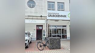 Das bisherige Domizil im G&auml;ubodenpark, Hebbelstra&szlig;e 14.