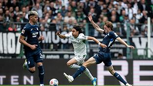 Hoffenheim unterlag Borussia M&ouml;nchengladbach.
