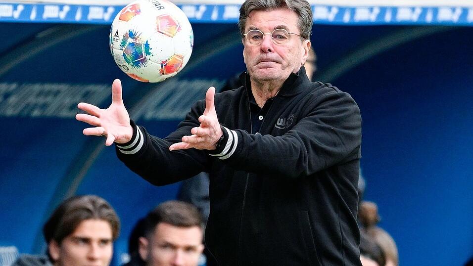 Mit Dieter Hecking holt der VfL Wolfsburg bei Hoffenheim einen Punkt.