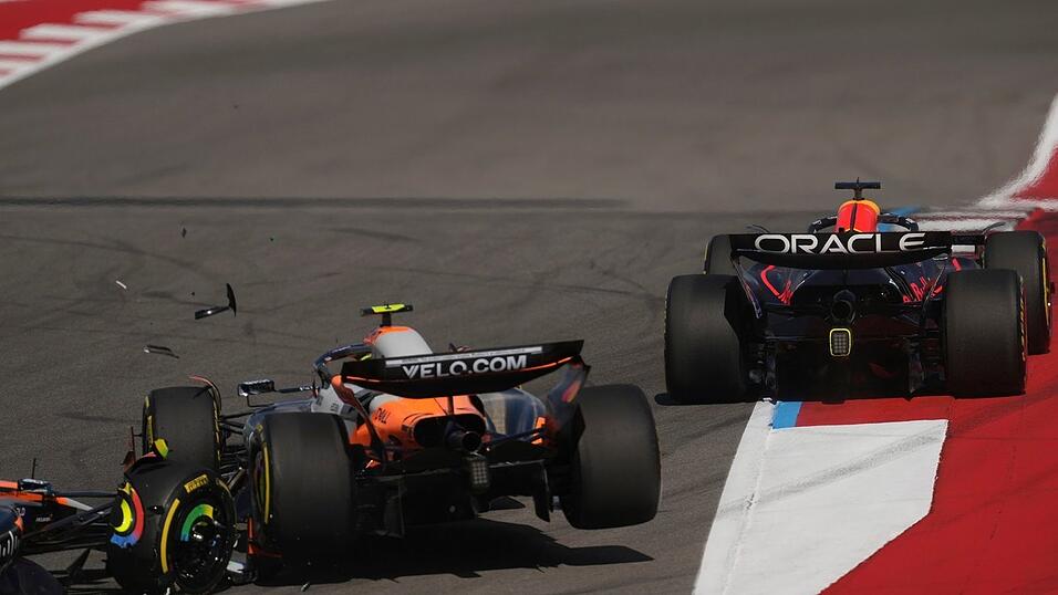 Der Moment, der das McLaren-Duo noch länger beschäftigen wird.