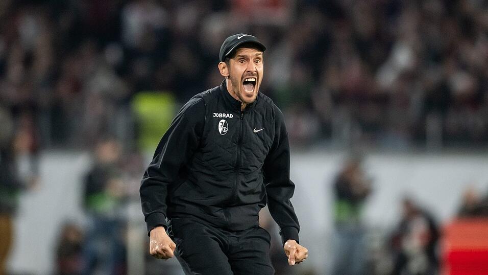 Was Streich nicht gelang: Trainer Schuster f&uuml;hrt Freiburg erstmals ins Viertelfinale.