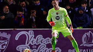 Marc-Andr&eacute; ter Stegen hat sich fit gemeldet.