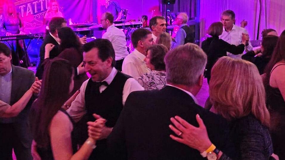 Die Tanzfl&auml;che war durchgehend gut besucht.