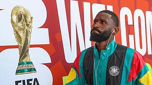 Antonio Rüdiger wird künftig nicht mehr für die Nationalmannschaft spielen. (Archivbild) Antonio Rüdiger wird künftig nicht mehr für die Nationalmannschaft spielen. (Archivbild)