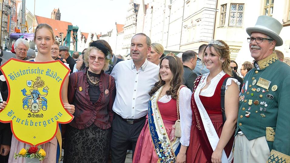 Viele Landshuter feierten am Freitag auf der Dult.&nbsp;