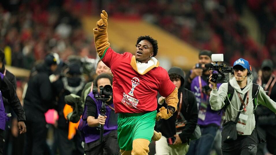 US-Youtuber &laquo;IShowSpeed&raquo; hatte auch schon bei anderen Gro&szlig;veranstaltungen Aufmerksamkeit gesucht. (Archivbild)