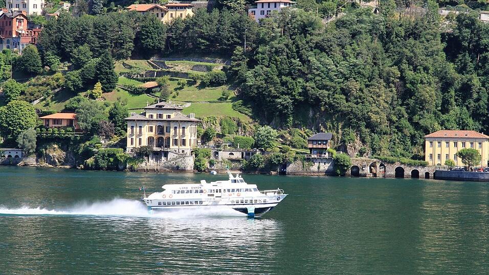 Der Comer See liegt etwa 80 Kilometer nördlich von Mailand und gehört zu den bekanntesten Ferienregionen Italiens. (Symbolbild) Der Comer See liegt etwa 80 Kilometer nördlich von Mailand und gehört zu den bekanntesten Ferienregionen Italiens. (Symbolbild)