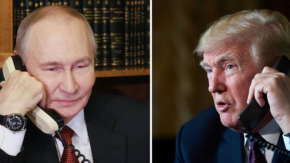 Kremlchef Wladimir Putin und US-Präsident Donald Trump haben erneut telefoniert. (Archivbild) Kremlchef Wladimir Putin und US-Präsident Donald Trump haben erneut telefoniert. (Archivbild)