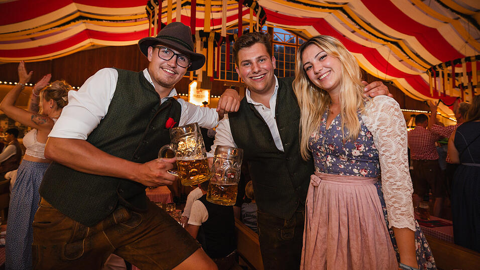 Die Partybilder vom Sonntag, 18. August, aus dem Festzelt Kr&ouml;nner.